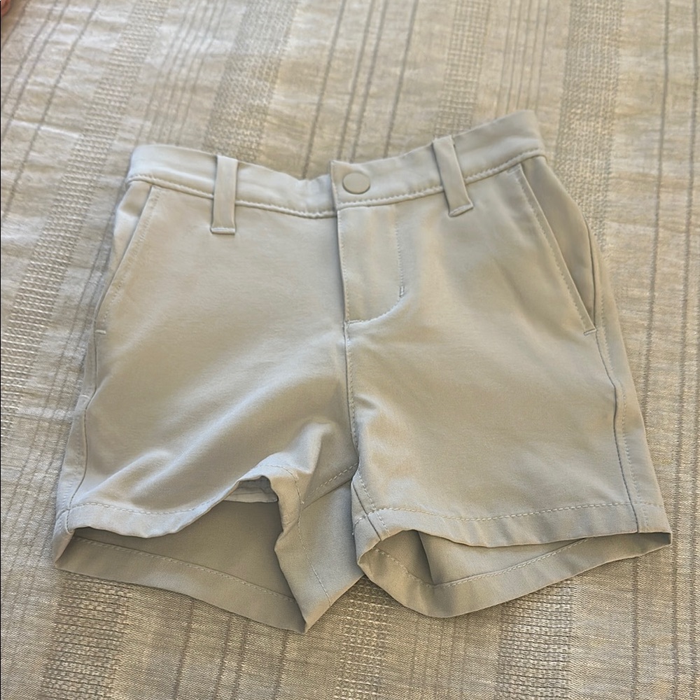 Janie and Jack Tan Bermuda Shorts Tailored Style
